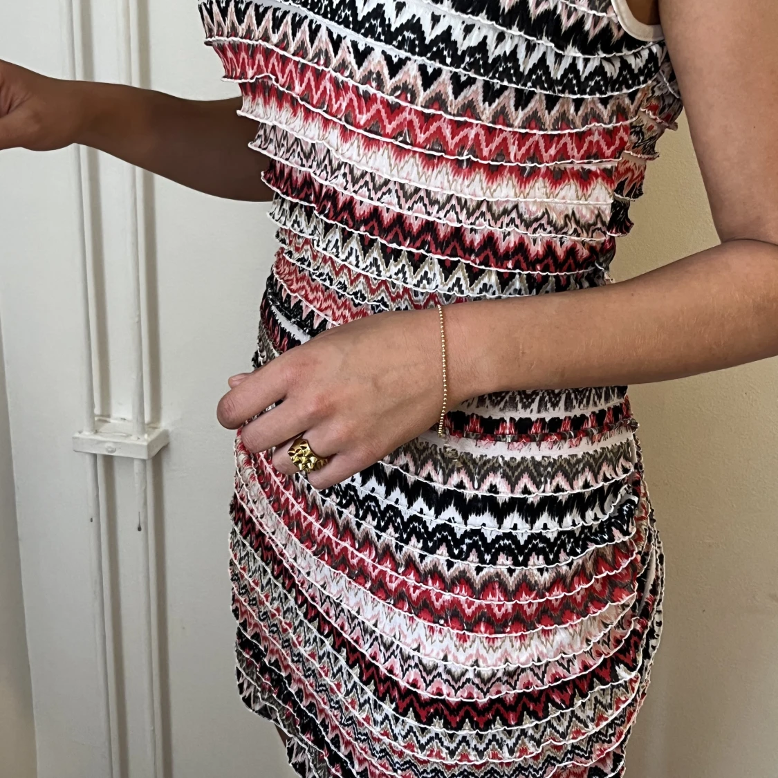 Mönsterklänning - 90