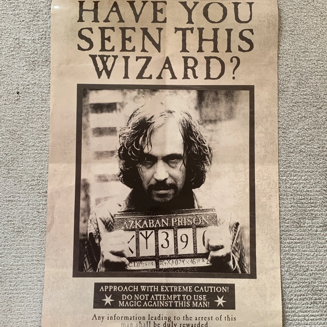 Harry Potter poster Sirius Black - 90
