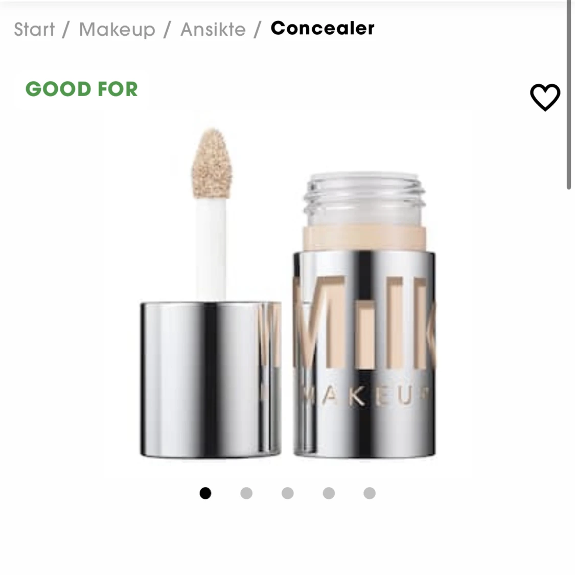 Milk concealer 