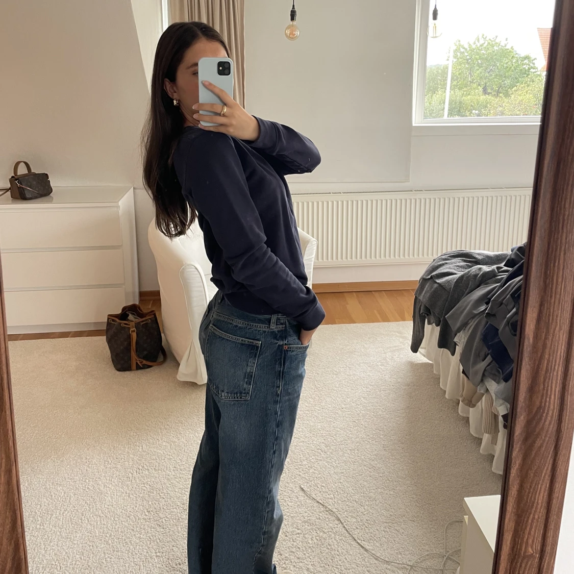 Blå Gant tröja  - 91