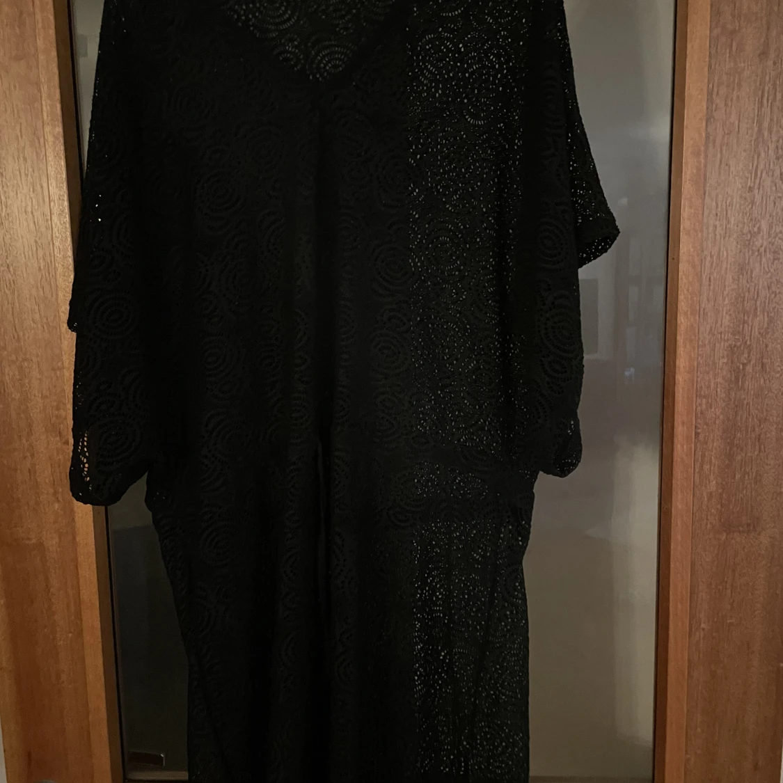 Lång tunika med snörning i midjan  - 90