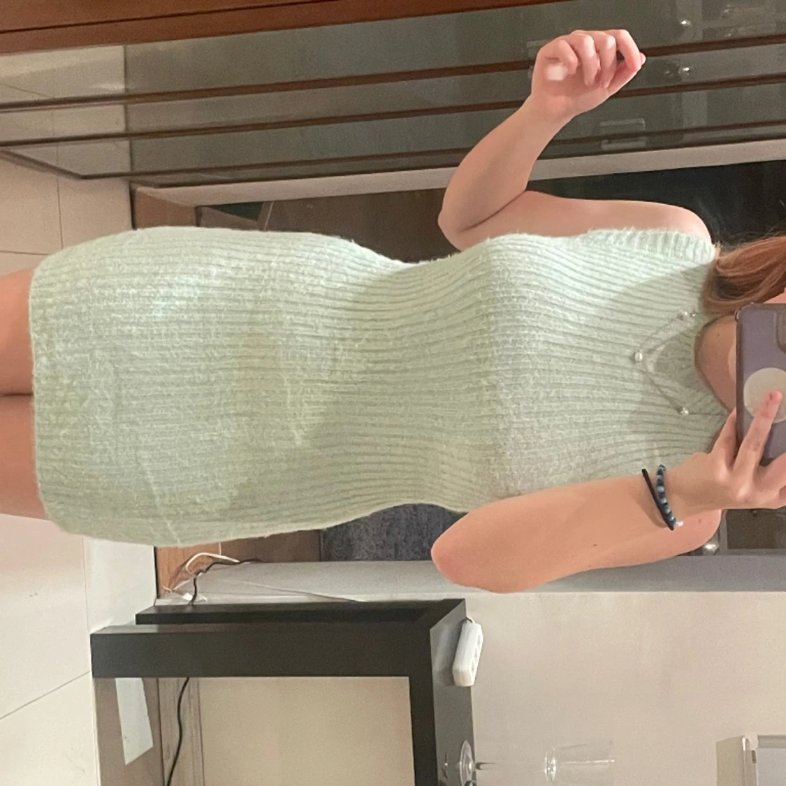 Mint Knit Dress - 90