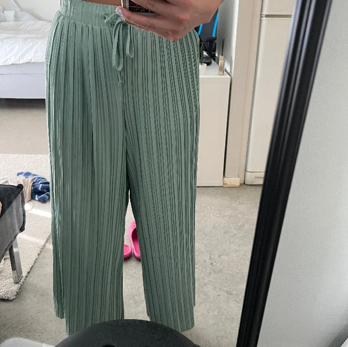 Gröna tygbyxor - 91