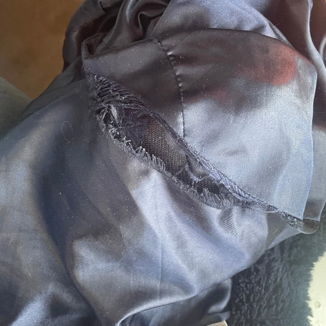 Blå pälsjacka - 91