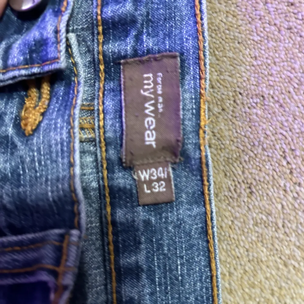 Jeans från dressman storlek W34 L32. Jeans & Byxor.