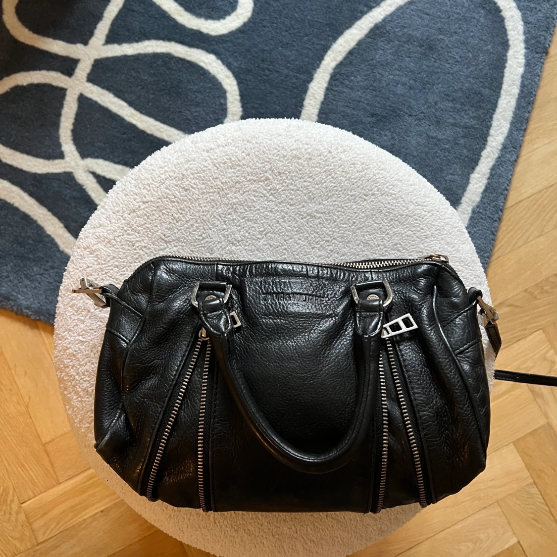 Zadig et Voltaire väska (Sunny) i svart skinn - 91