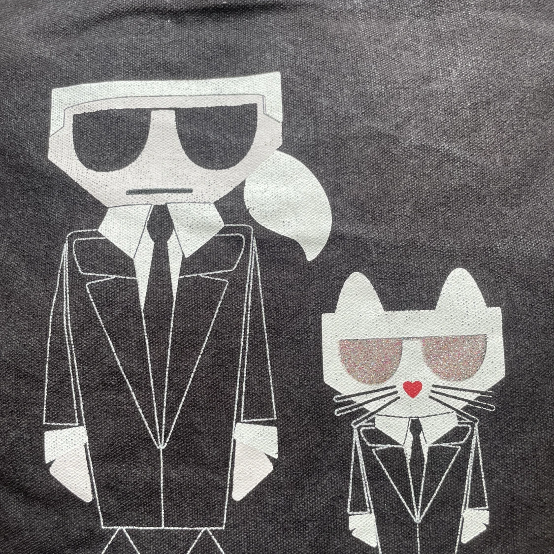 Karl Lagerfeld tygpåse  - 90