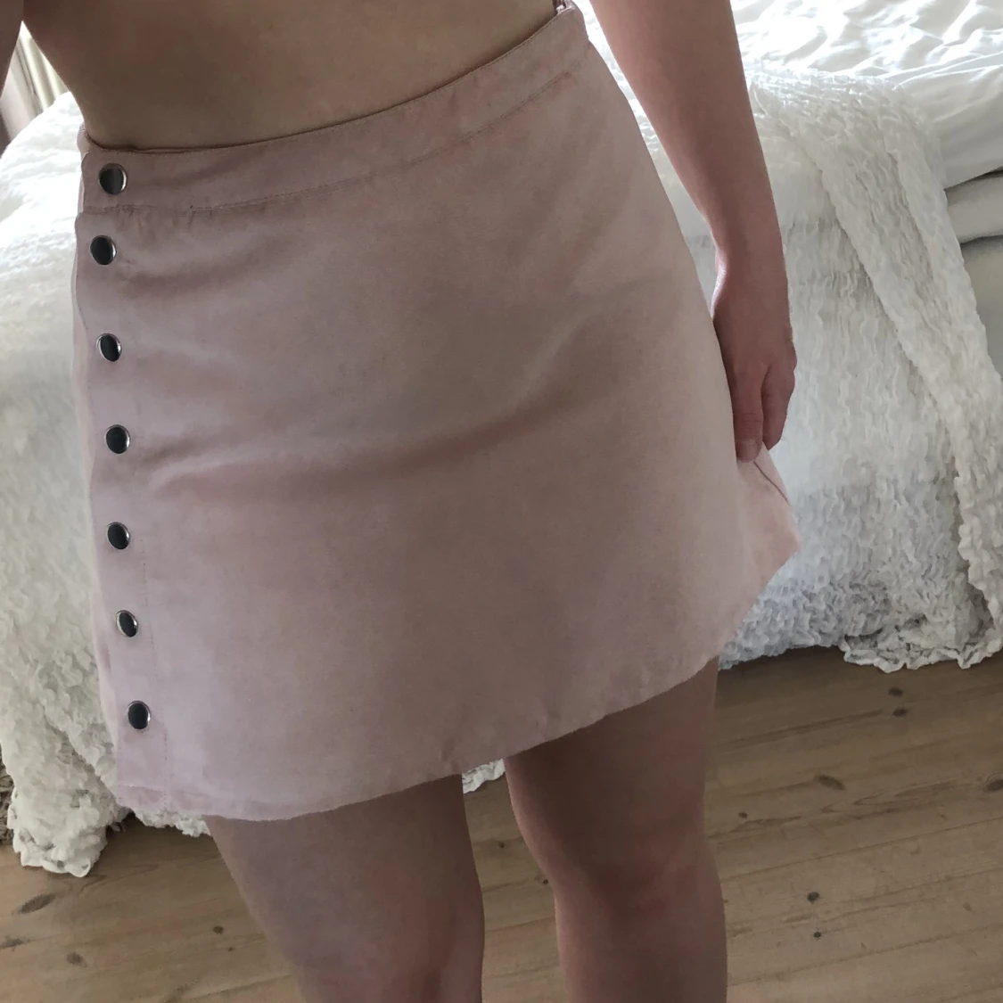 mockaimitation rosa kjol 