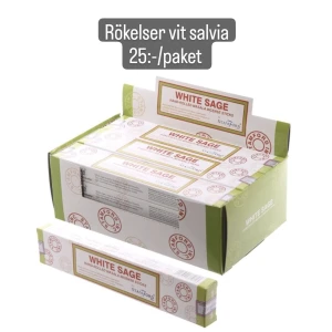 Rökelser vit salvia  - 25:- / frp plus porto 