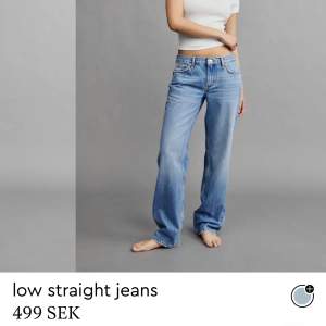 Supernajs lågmidjade jeans från Gina, använda men fint skick. Nypris 499kr, storlek 40.