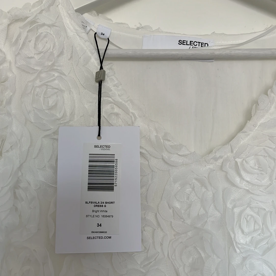 Vit klänning  - 90