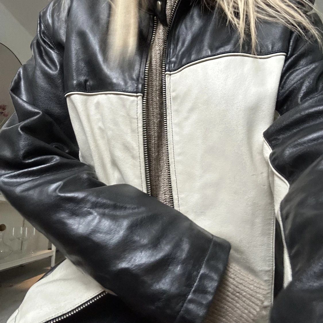 Vintage Skinnjacka - 91