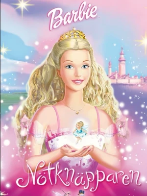 Söker Barbie dvd nötknäpparen  - Söker Barbie dvd nötknäpparen på svenska med detta rosa fodral som är på bild 2