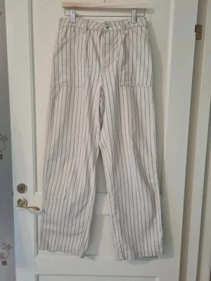 Randiga byxor, str 38 - Bomull dam byxor från H&M