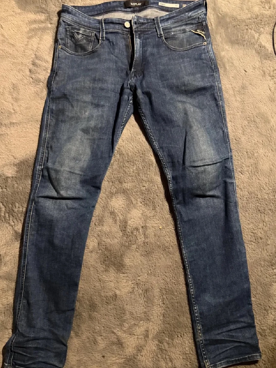 Blå jeans från Replay