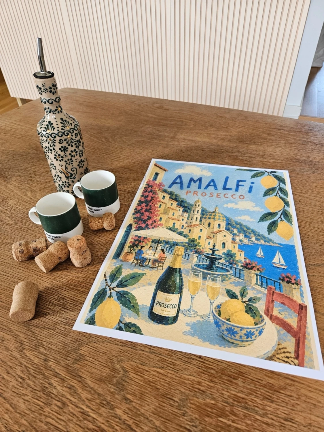 Amalfi Prosecco A3 poster 