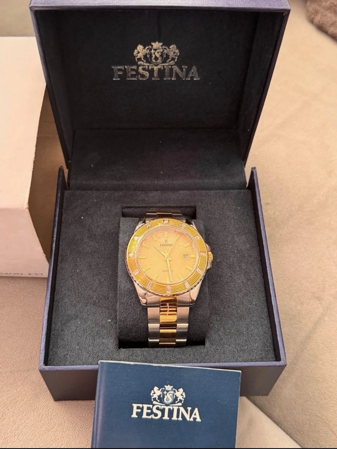 Festina klocka i guld och silver - 2