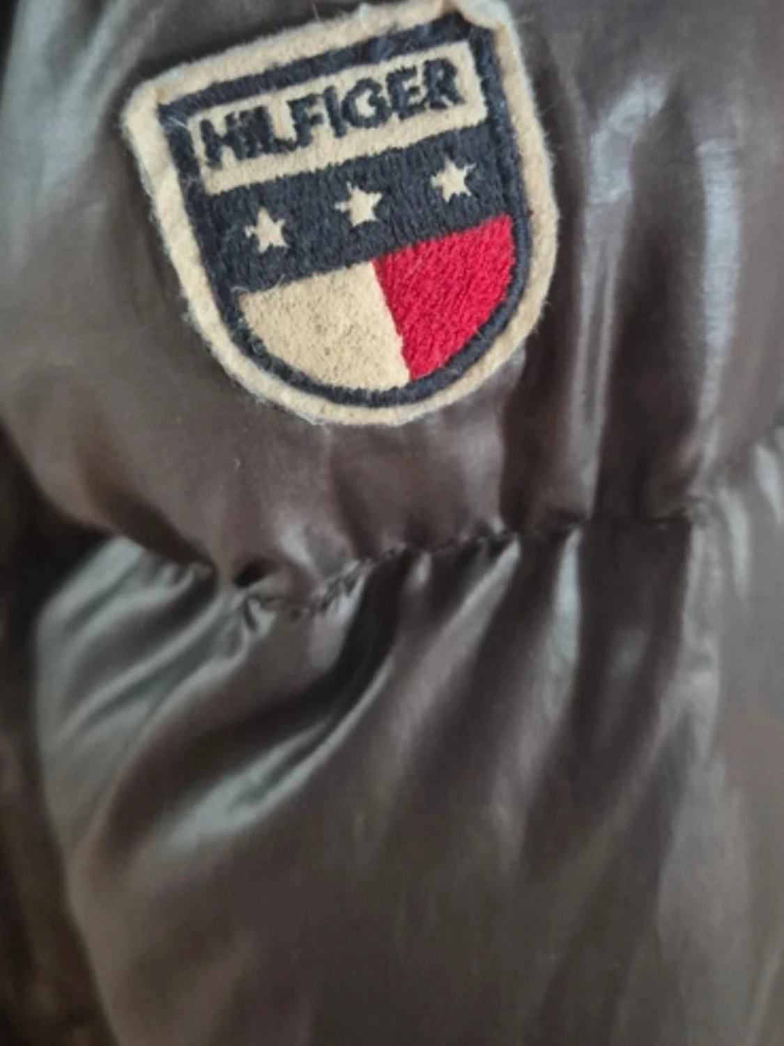 Brun dunjacka från Tommy Hilfiger Denim - 2