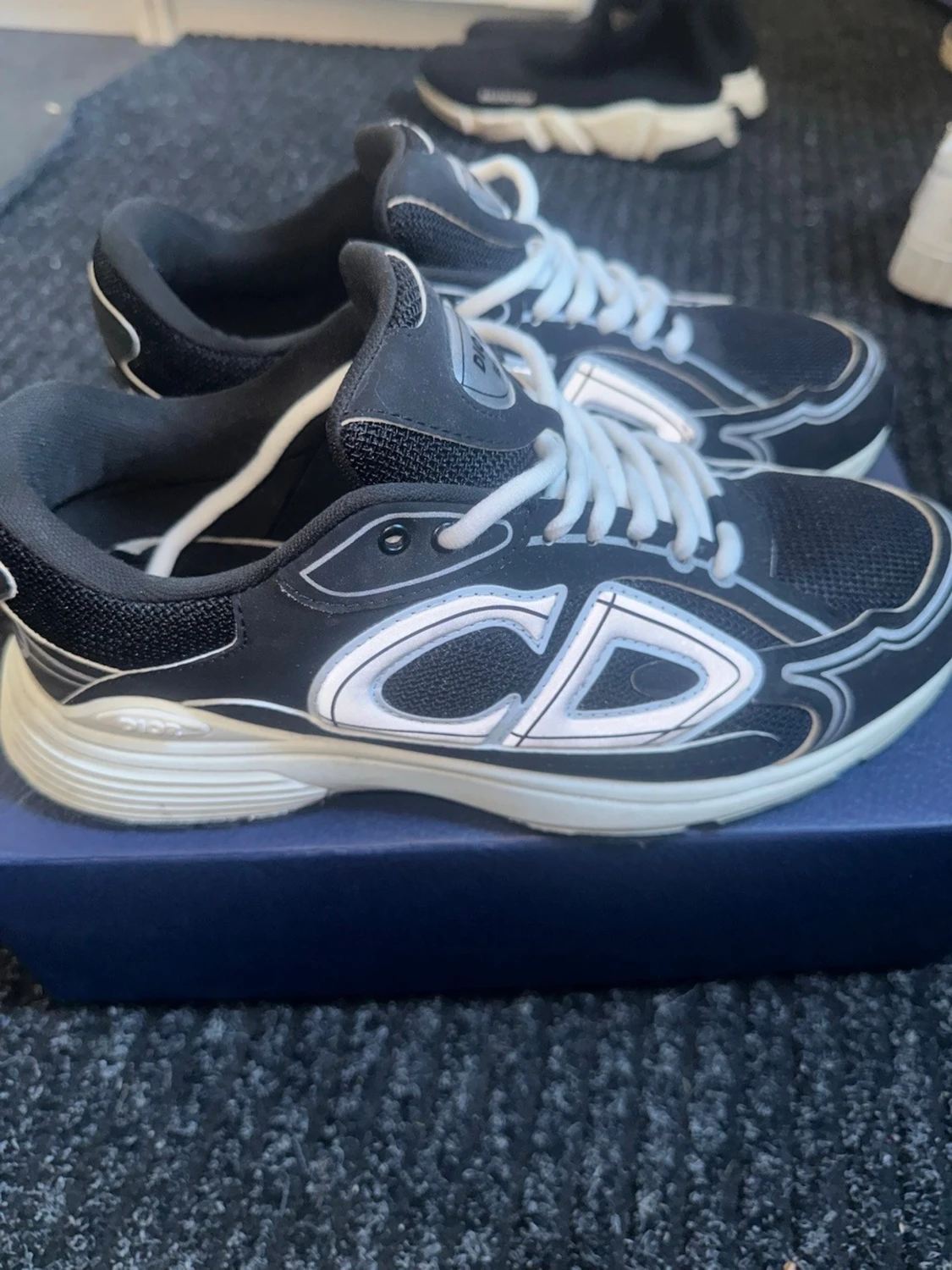 Svarta Dior B30 sneakers - 4