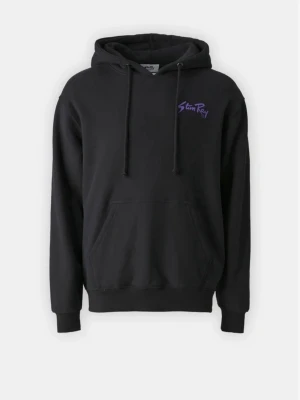 Svart hoodie från Stan Ray - Svart hoodie från Stan Ray med lila logga på bröstet och stor logga på ryggen. Använd väldigt lite ungefär 3 gånger. Den är i mycket bra skick nypris ca 1200kr. Storlek S