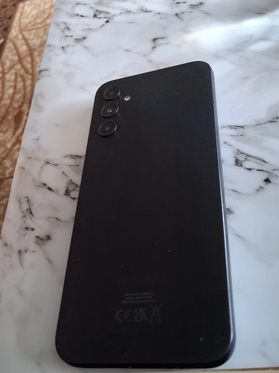 Svart Samsung Galaxy Android-mobil