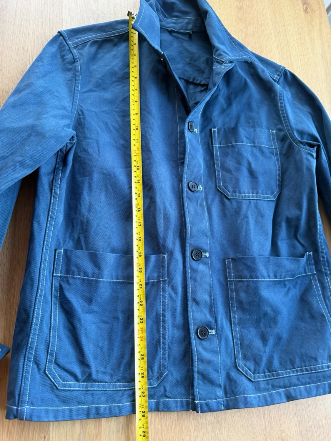Blue Chore Jacket, size M - 1