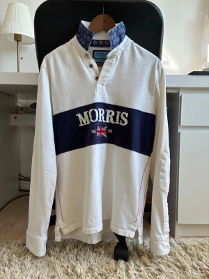 Morris tröja - 10/10 skick, knappt använd. Mycket fin och sällsynt rugbytröja/långärmad pikétröja.