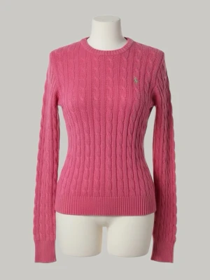 Ralph Lauren Tröja - 📏 Storlek: L (16) – sitter som S 🎨 Färg: Rosa 🏷️ Märke: Ralph Lauren 👌 Skick: Mycket bra – inga defekter  📦 Skickas snabbt och välpackat! 💬 Skriv gärna vid frågor eller funderingar!