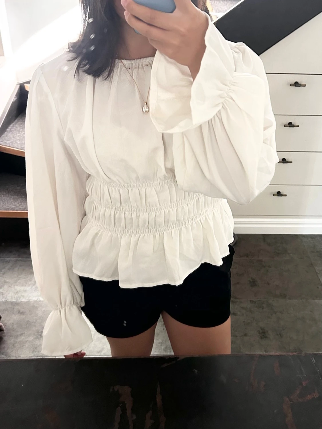 Vit blus - 2