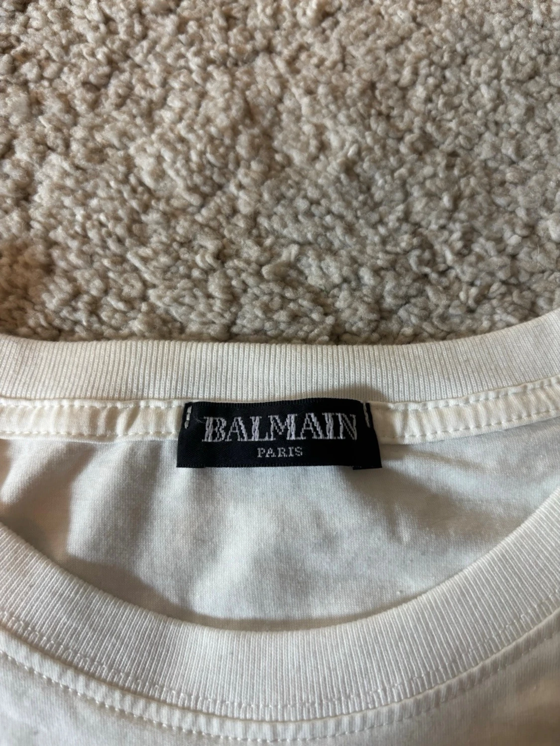 Vit t-shirt från Balmain Paris - 1