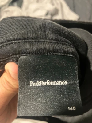 Svart hoodie Peak Performance - Snygg svart hoodie från Peak Performance