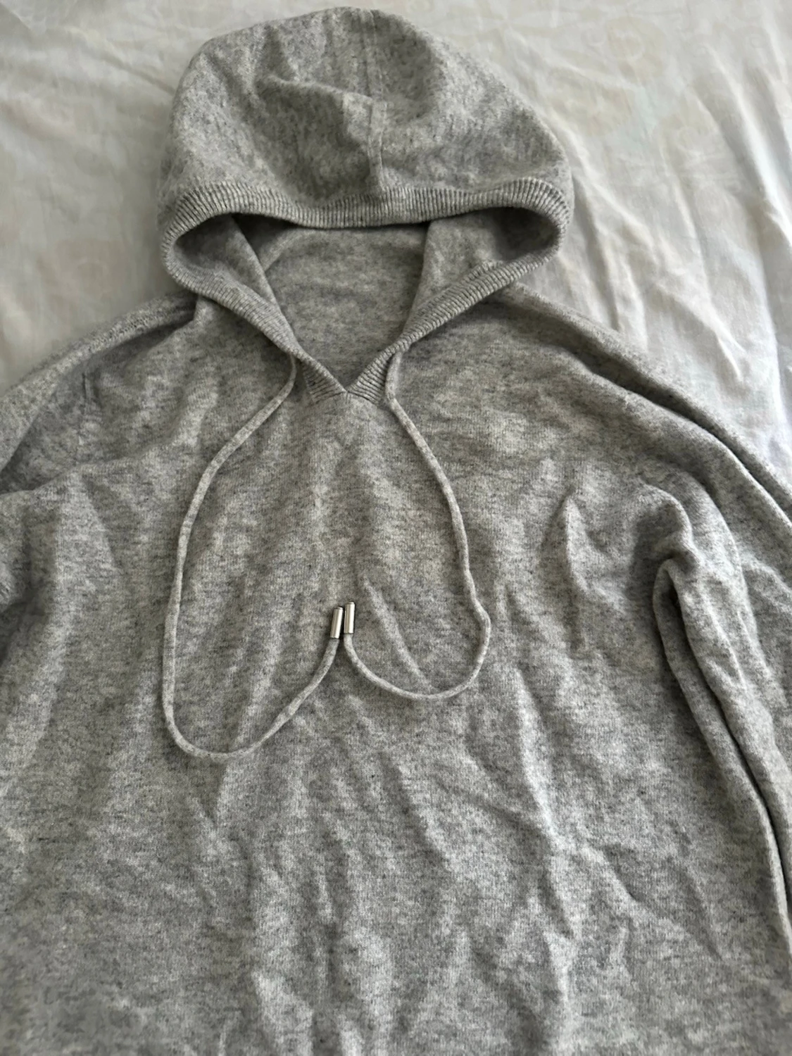 Kashmir stickad hoodie  - 3