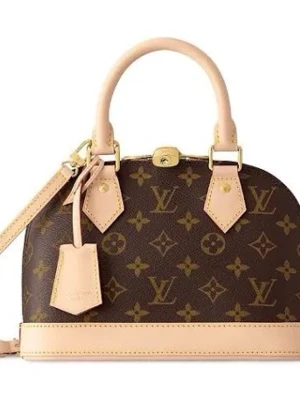 Louis Vuitton Alma BB Monogram väska - Denna väska finns bara 1 av och ni får buda på den, du som köpare får komma och kolla på väskan och köpet tar vi ej genom plick 