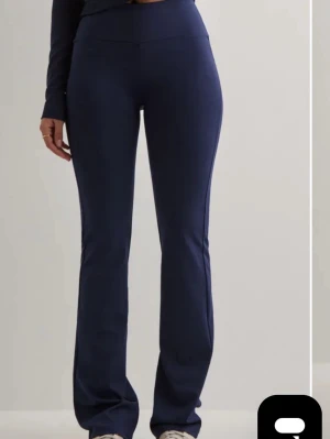 Mörkblå leggings - Vikbara