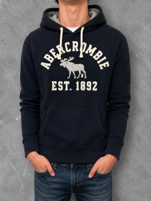 Abercrombie & Fitch  - Abercrombie & Fitch Hoodie storleken (L) fast sitter som en (M) - vid frågor hör av er!