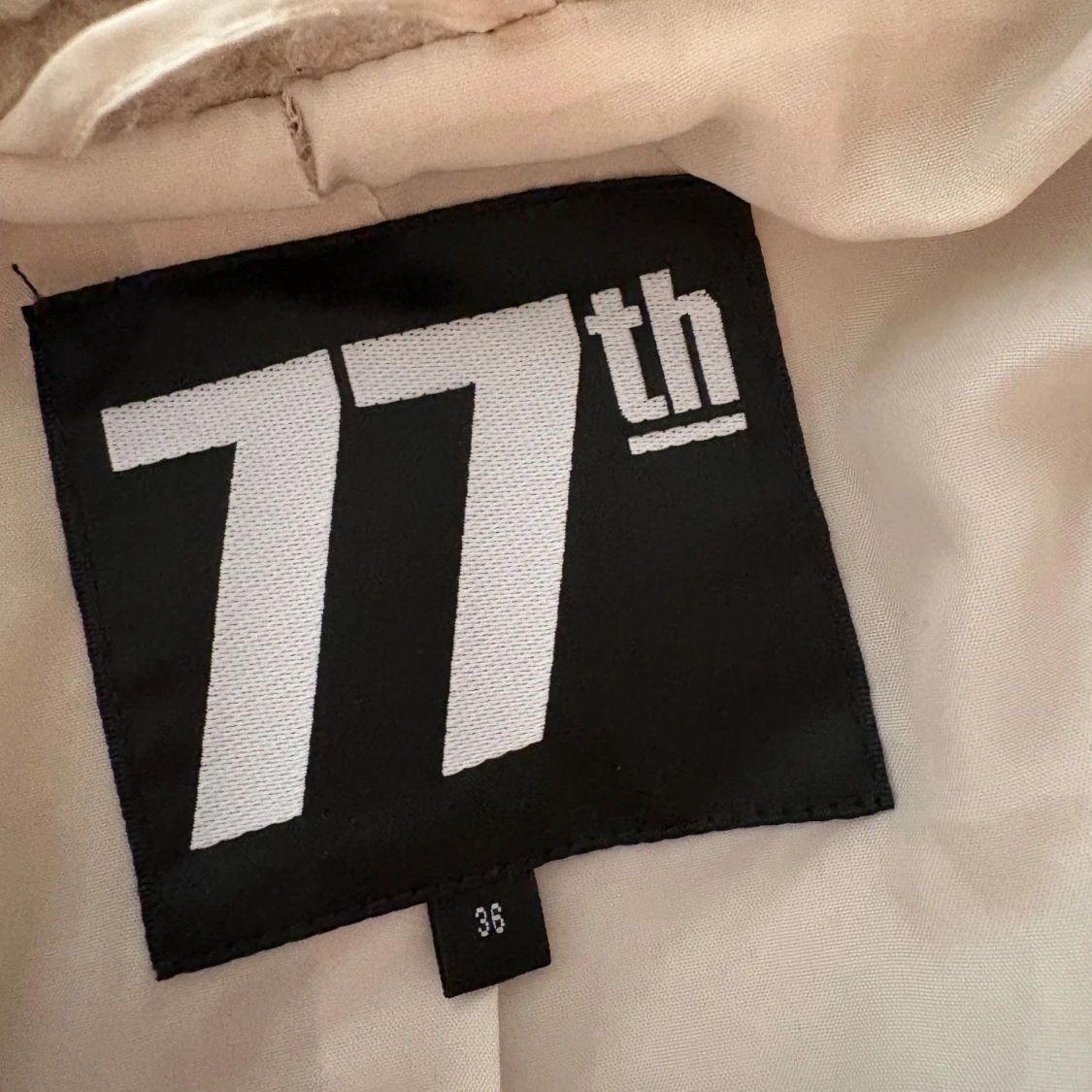 Beige teddyjacka - 2