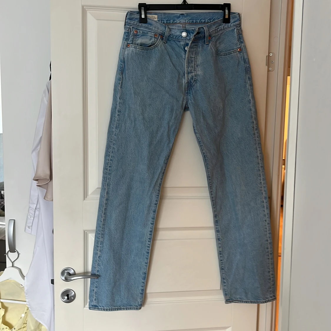 Levi's 501 jeans i ljusblå denim