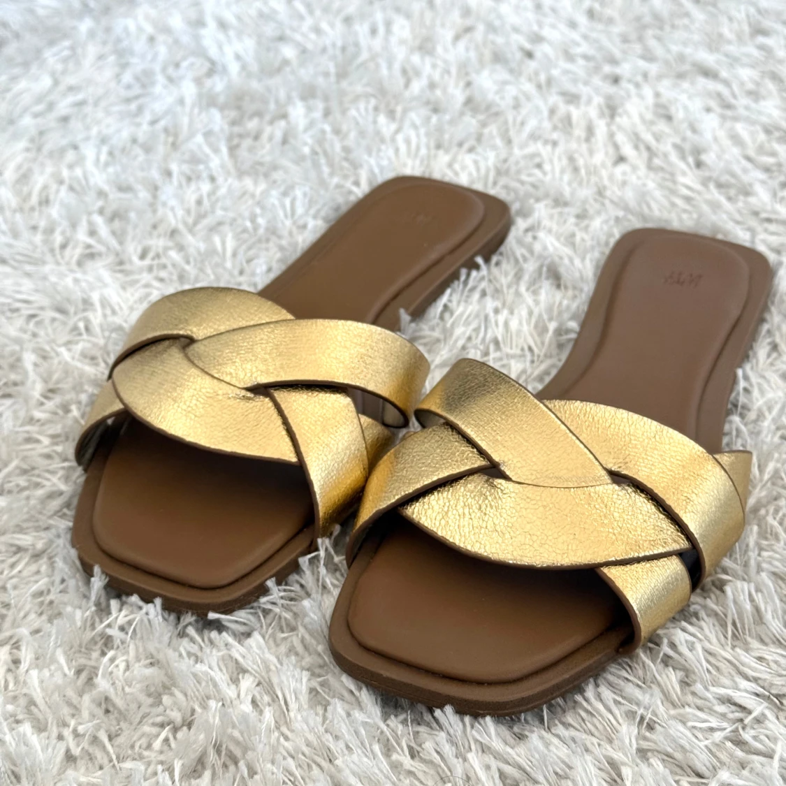 Guldiga sandaler från H&M 38 - 3