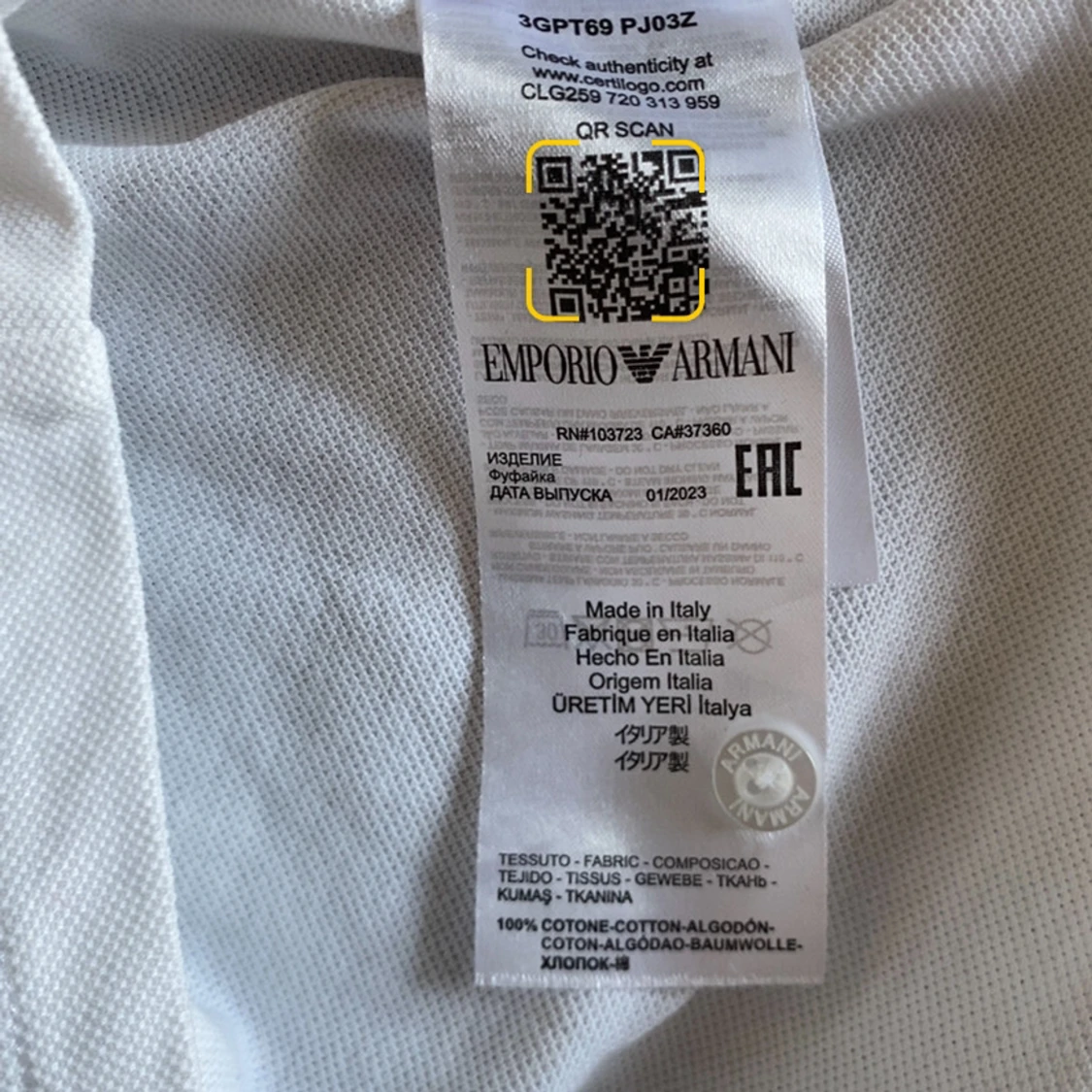 Emporio Armani piké - 3