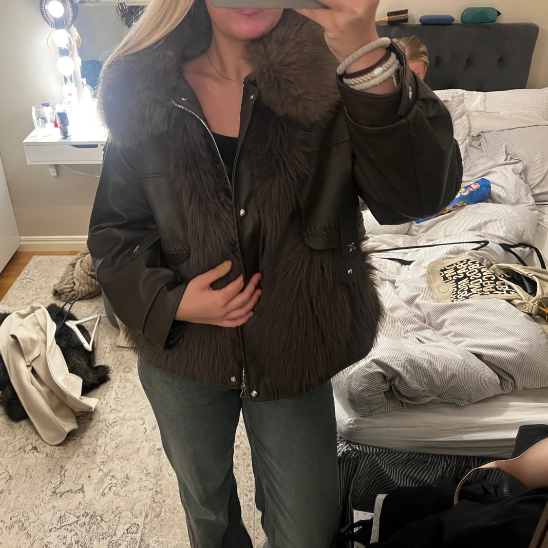 Päls jacka  - 1