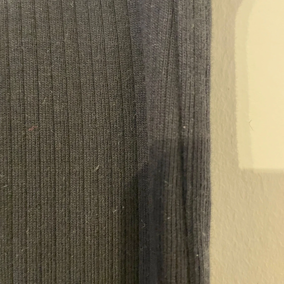 Svarta ribbade byxor från H&M - 3