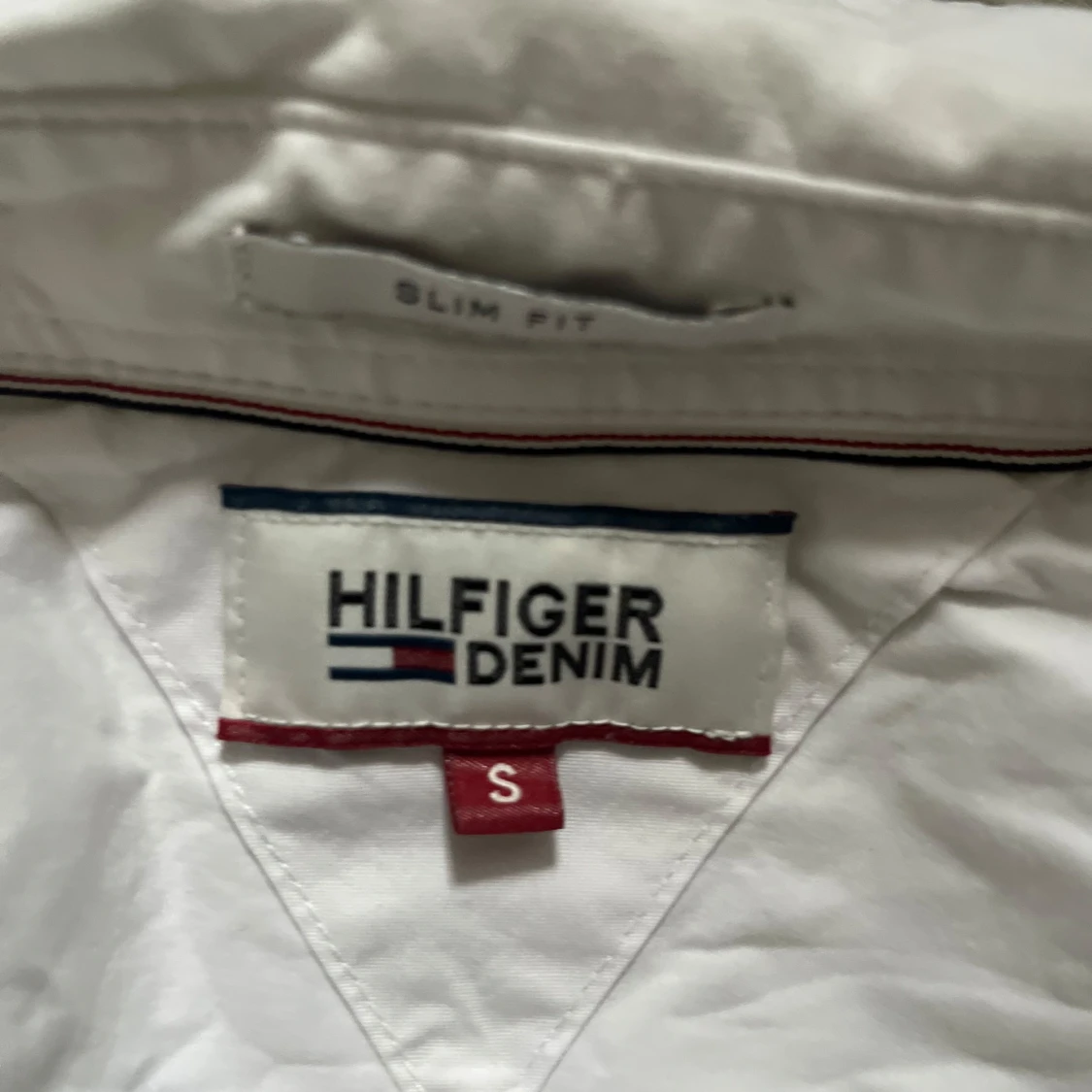 Vit slim fit skjorta Tommy Hilfiger - 1