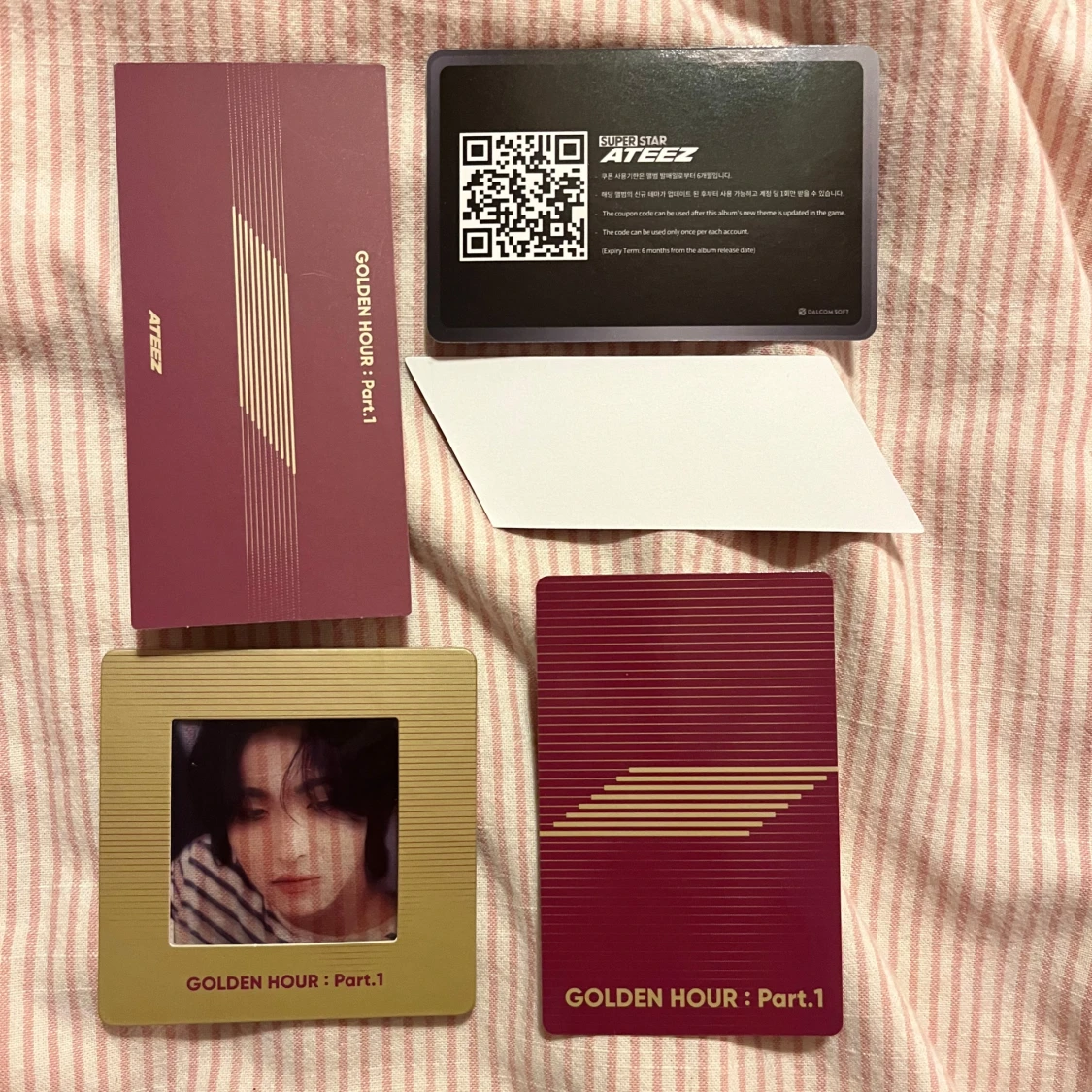 Ateez golden hour part 1 Seonghwa digipack - 3