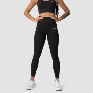 Svarta seamless tights från ICANIWILL - Svarta seamless tights från ICANIWILL med hög midja och tight passform. Snyggt diskret logga på höften och stretchigt material som sitter perfekt vid träning. Materialet är mjukt och följsamt, perfekt för gymmet eller löprundan. De är lite spruckna i rumpan men inget man tänker på. Nypris: 599 säljes nu för 150. Öppen för prisförslag💞