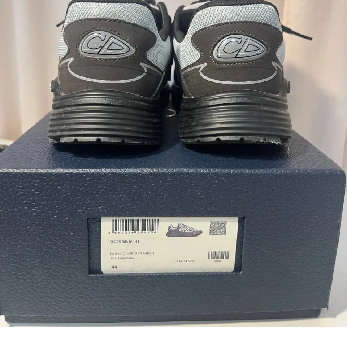 Dior B30 grå sneakers i mesh - 1