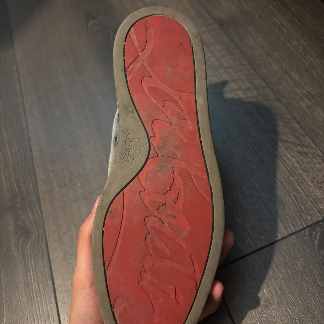 Louboutin skor grå - 4