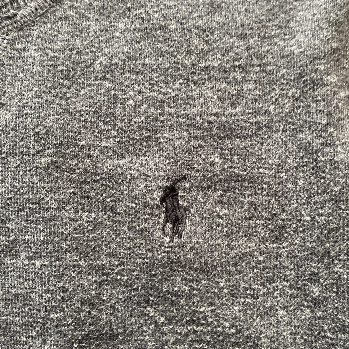 Grå stickad tröja från Polo Ralph Lauren - 2