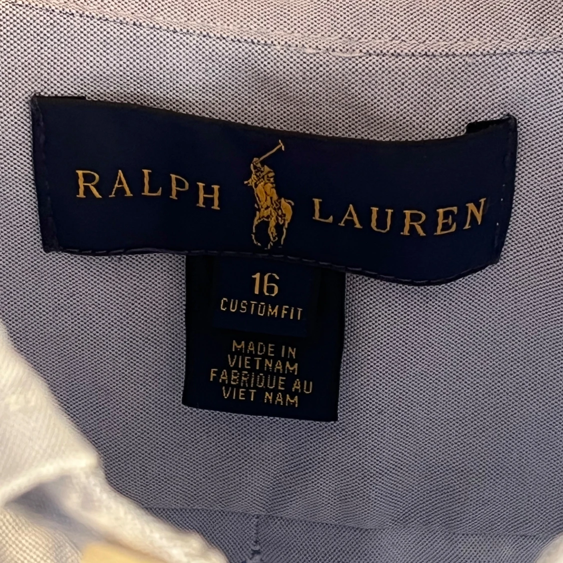Ljusblå skjorta från Ralph Lauren 16 år - 2
