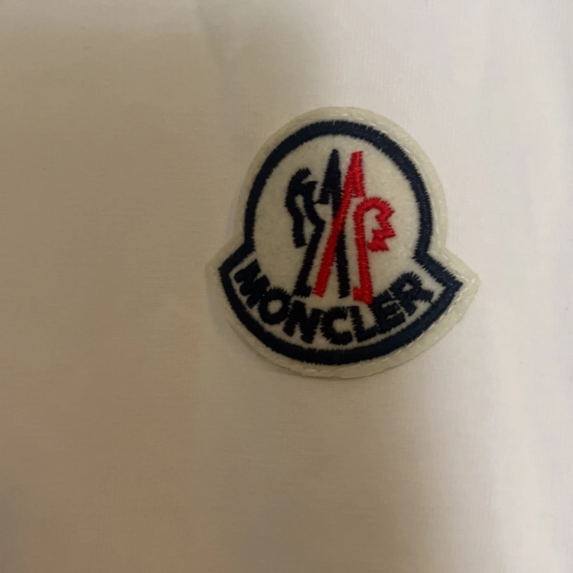 Vit Moncler t-shirt med logga - 2