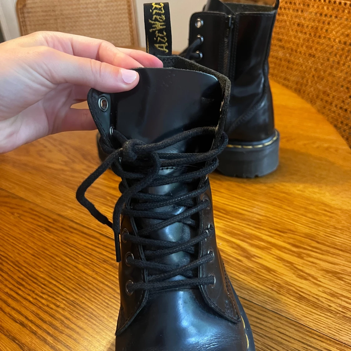 Jadon Smooth-Läder Platform Boots Dr.Martens - 4